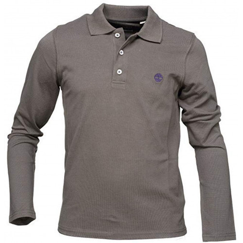Vêtements Enfant T-shirts & Polos Purple Timberland Polo  junior kaki T25m20 - 10 ANS Kaki