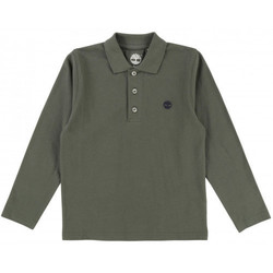 Vêtements Enfant T-shirts & Polos Timberland Polo junior logo T25N17 Kaki
