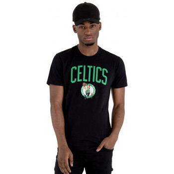 Vêtements Homme T-shirts manches courtes New-Era Tee shirt homme Boston Celtics  11546157 noir Noir