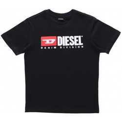 Vêtements Enfant T-shirts & Polos Diesel Tee-shirt junior  K90 TJUSTDIVISION noir Noir