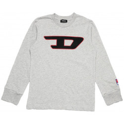 Vêtements Enfant T-shirts & Polos Diesel Tee-shirt junior  rétro gris Bouclette - 10 ANS Gris