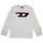 Vêtements Enfant and wander high loft fleece pullover Diesel Tee-shirt junior  rétro gris Bouclette - 10 ANS Gris