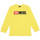 Vêtements Enfant T-shirts & Polos Diesel Tee-shirt junior   jaune manche longue - 10 ANS Jaune