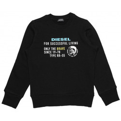 Vêtements Enfant Sweats Diesel Sweat junior  noir ICONIC - 10 ANS Noir