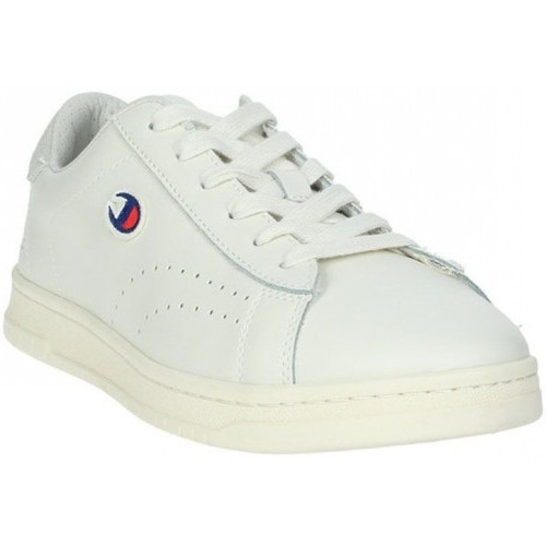 Chaussures Homme Baskets mode Champion Basket homme  Court Club patch - 40 Blanc