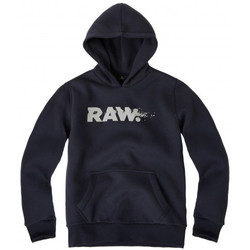 Vêtements Enfant Sweats G-Star Raw Sweat junior GSTAR RAW bleu marine reflective Bleu