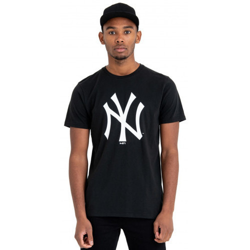 Vêtements Homme Débardeurs / T-shirts sans manche New-Era Tee shirt homme New york Yankkes noir 11863697 Noir