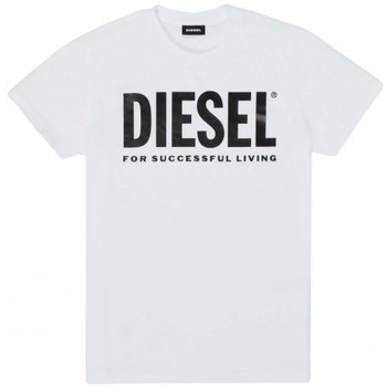 Vêtements Enfant Jeans 'Tia' nero denim Diesel Tee shirt  noir junior 00J4P6 BLANC - 10 ANS Blanc