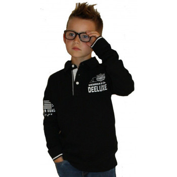 Vêtements Enfant Premium Temple Sweatshirt AR20000 BLACK Deeluxe Polo Noir Peplum  Junior - 10 ANS Noir