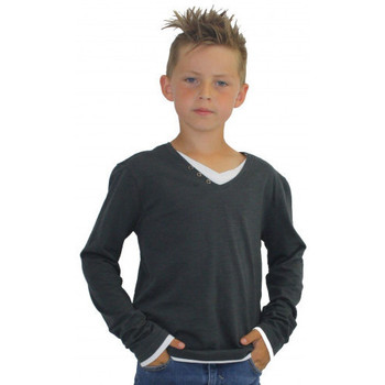 T-shirts & Polos Deeluxe Tee shirt Junior LEGEND Gris - Vêtements T-shirts & Polos Enfant 24 