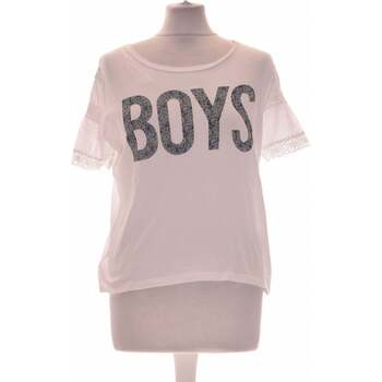 Vêtements Femme T-shirts & Polos Cache Cache 36 - T1 - S Blanc