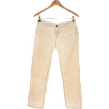 Vêtements Femme Pantalons Cache Cache Pantalon Droit Femme  36 - T1 - S Blanc