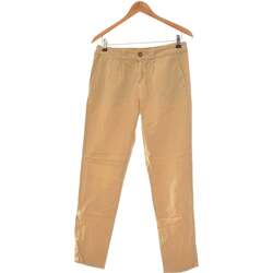 Vêtements Femme Chinos / Carrots Etam Pantalon Bootcut Femme  36 - T1 - S Beige