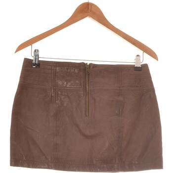 Abercrombie And Fitch jupe courte  34 - T0 - XS Marron Marron