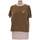 Vêtements Femme T-shirts & Polos Pull And Bear 36 - T1 - S Vert