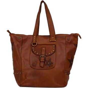 Sacs gold logo-embroidered beach bag Oh My Bag MISS HOLLY Orange