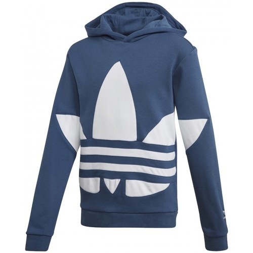 Vêtements Enfant Sweats adidas Originals Bg Trefoil Hood Bleu