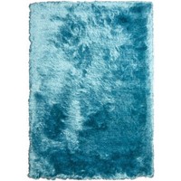 Maison & Déco Tapis Unamourdetapis Tapis shaggy poils long Sg Fin Bleu 200x290 cm Bleu
