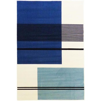 Maison & Déco Tapis Jadorel Tapis design et moderne Blusquare Bleu 60x110 cm Bleu