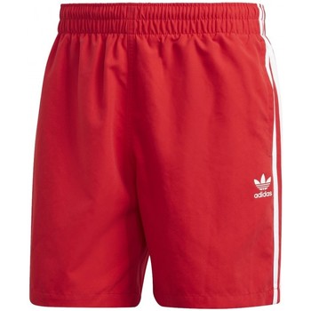 Vêtements Homme Maillots / Shorts de bain adidas Originals 3 Stripe Swims Rouge