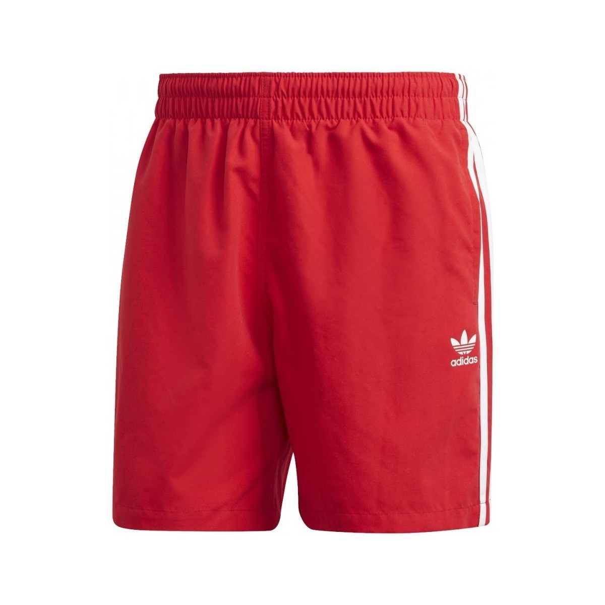 Vêtements Homme Maillots / Shorts de bain adidas Originals 3 Stripe Swims Rouge