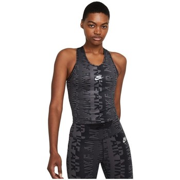 Vêtements Femme T-shirts manches courtes Nike BOSS Sweatshirt J95323-44L Noir