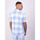 Vêtements Homme Chemises manches courtes Serviettes et gants de toilette Chemise 2110177 Bleu