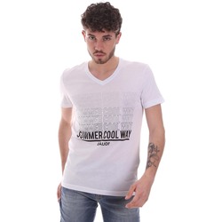 Vêtements Homme T-shirts manches courtes Gaudi 111GU64069 Blanc