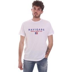 Vêtements Homme T-shirts manches courtes Navigare NV31139 Blanc