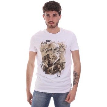 Vêtements Homme T-shirts manches courtes Gaudi 111GU64091 Blanc