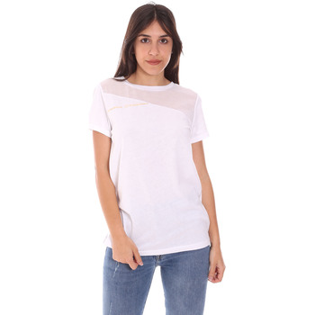 Vêtements Femme T-shirts manches courtes Кофта чоловіча armani jeansni 3KTT34 TJ4PZ Blanc
