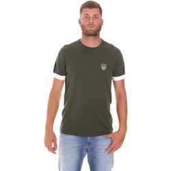 Vêtements Homme T-shirts manches courtes Помада giorgio armani оригинал 3KPT56 PJ4MZ Vert