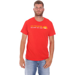 Vêtements Homme T-shirts manches courtes Sundek M049TEJ7800 Rouge