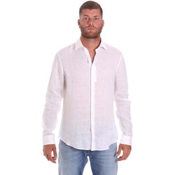 Vêtements Homme Chemises manches longues Calvin Klein Jeans K10K107232 Blanc