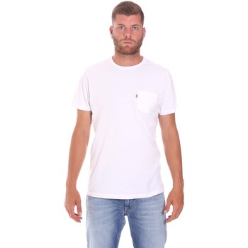 Vêtements Homme T-shirts manches courtes Lumberjack CM60343 022EU Blanc