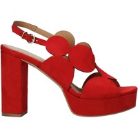 Chaussures Femme Sandales et Nu-pieds Grace Coloured Shoes 492PL010 Rouge
