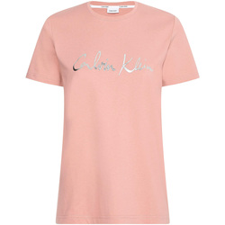 Vêtements Femme T-shirts manches courtes Calvin Klein Jeans K20K202870 Rose