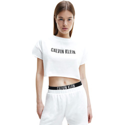 Vêtements Femme T-shirts manches courtes Calvin Klein Jeans KW0KW01346 Blanc