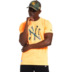 Vêtements Homme T-shirts manches courtes New-Era 12369840 Orange