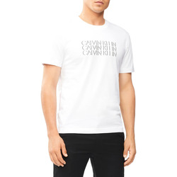 Vêtements Homme T-shirts manches courtes Calvin Klein Jeans K10K107158 Blanc