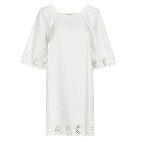 Vêtements Femme Robes courtes Only ONLLILLO Blanc