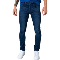 Vêtements Homme Jeans slim Vestes en cuir / synthétiques  22010431 Blue Denim