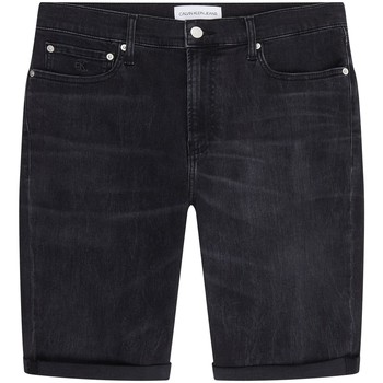 Vêtements Homme Shorts / Bermudas Calvin Klein Jeans Short slim  ref 51850 1BY Noir Noir