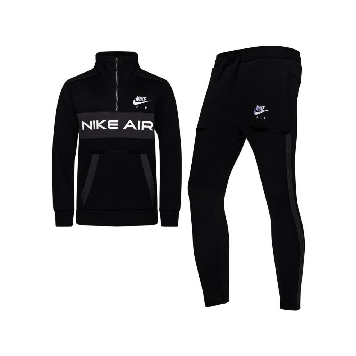 Vêtements Enfant Ensembles de survêtement Nike U NSW AIR TRK SUITS Noir