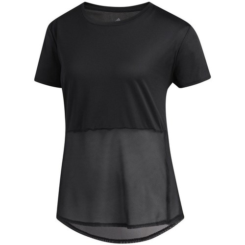 Vêtements Femme T-shirts manches courtes adidas Originals Own The Run Tee Blanc