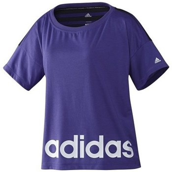 Vêtements Femme T-shirts manches courtes adidas Originals Reload Image Tee Q34 Marine