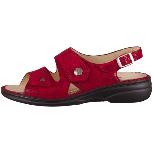 Finn Comfort Milos Rouge - Chaussures Sandale Femme 223,00 €