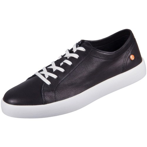Chaussures Homme Baskets basses Softinos Ross Noir, Blanc