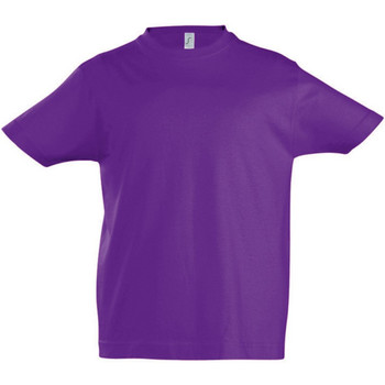 Vêtements Enfant T-shirts femme courtes Sols 11770 Violet