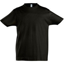 Vêtements Enfant T-shirts manches courtes Sols 11770 Noir